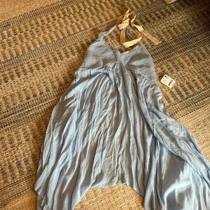 Free People Sky Blue Flowy Camisole